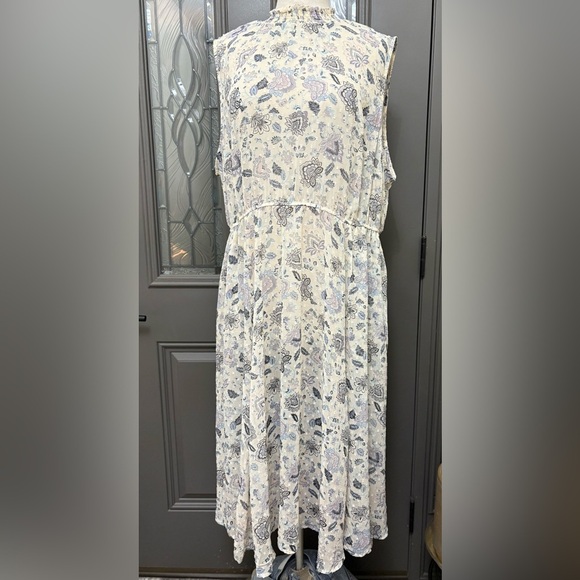 Torrid Midi Clip Dot Mock Neck Dress | Size 3X - Picture 7 of 10